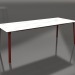 3d model Mesa de comedor 220 (Rojo vino) - vista previa