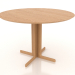 3d model Dining table 1100 mm (Oak natural) - preview