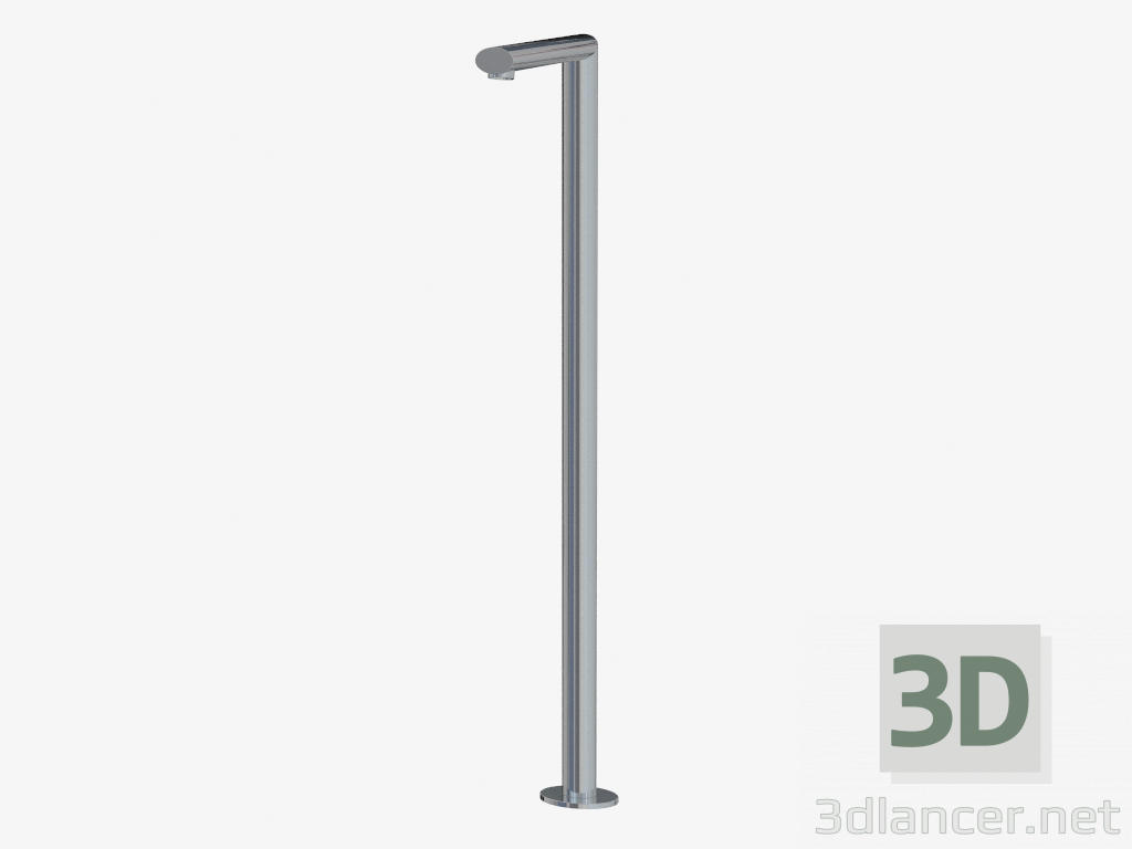 3d model Large L-shaped spout (23185) - preview