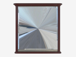 Hinged mirror