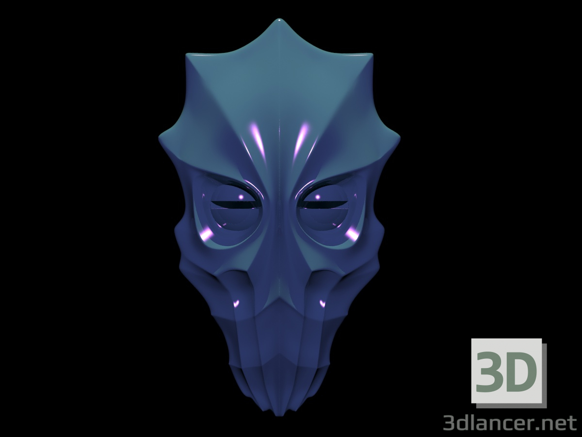 3d Fantastic monster mask model buy - render