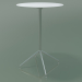 3d model Round table 5751 (H 103.5 - Ø69 cm, spread out, White, LU1) - preview