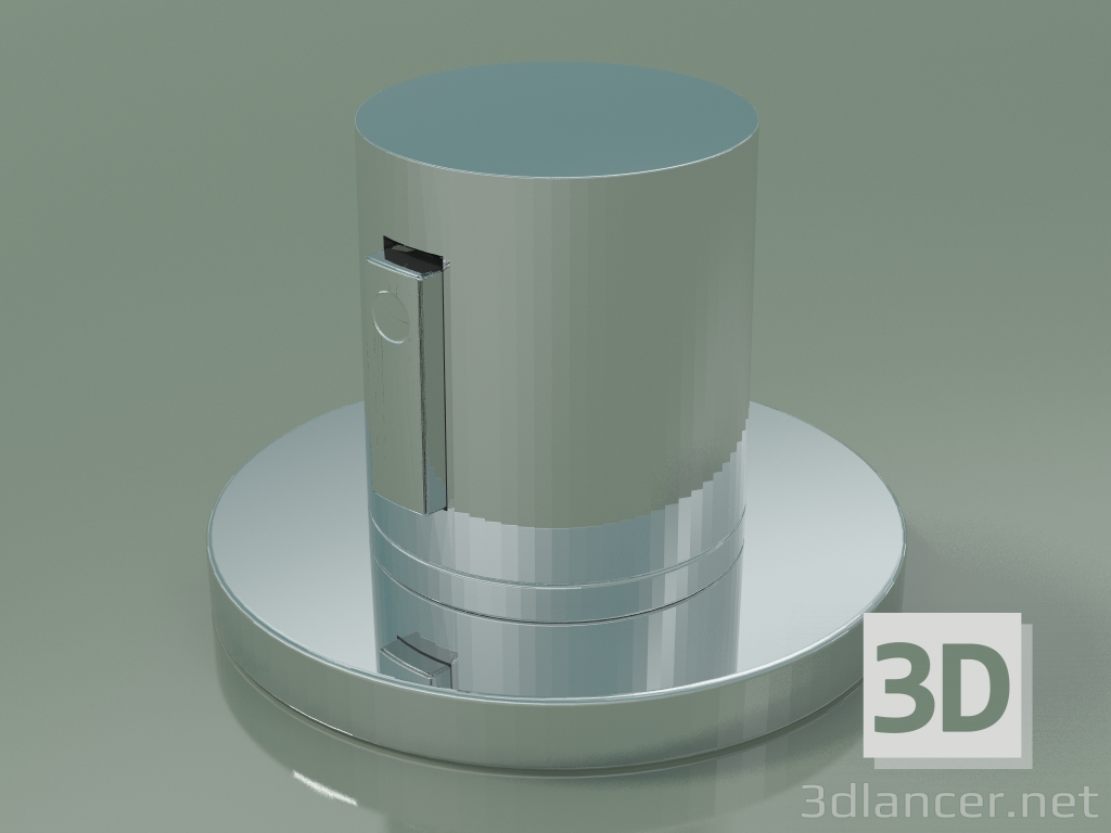 3d model Termostato de baño para instalación vertical (34525979-00) - vista previa