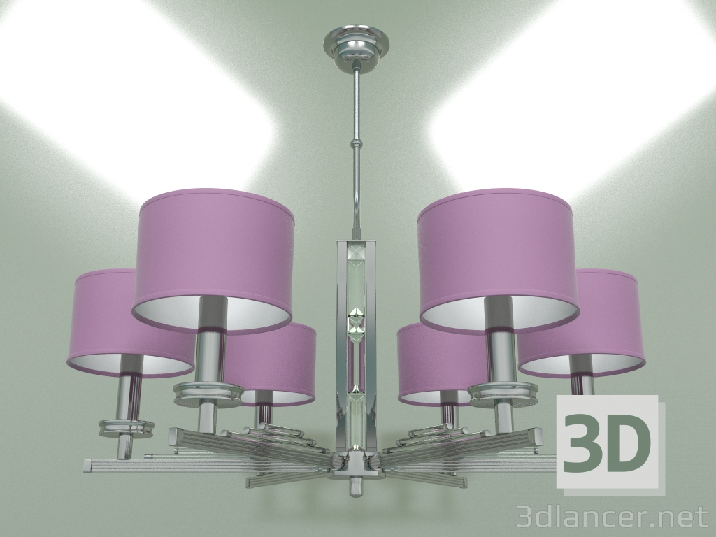 modèle 3D Lustre Natalia NAT-ZW-6 (NA) - preview