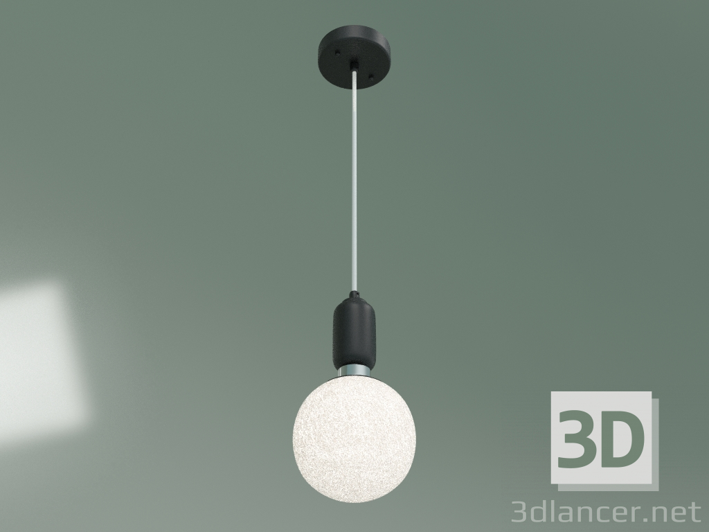 3D Modell Pendelleuchte Bubble 50151-1 (schwarz) - Vorschau