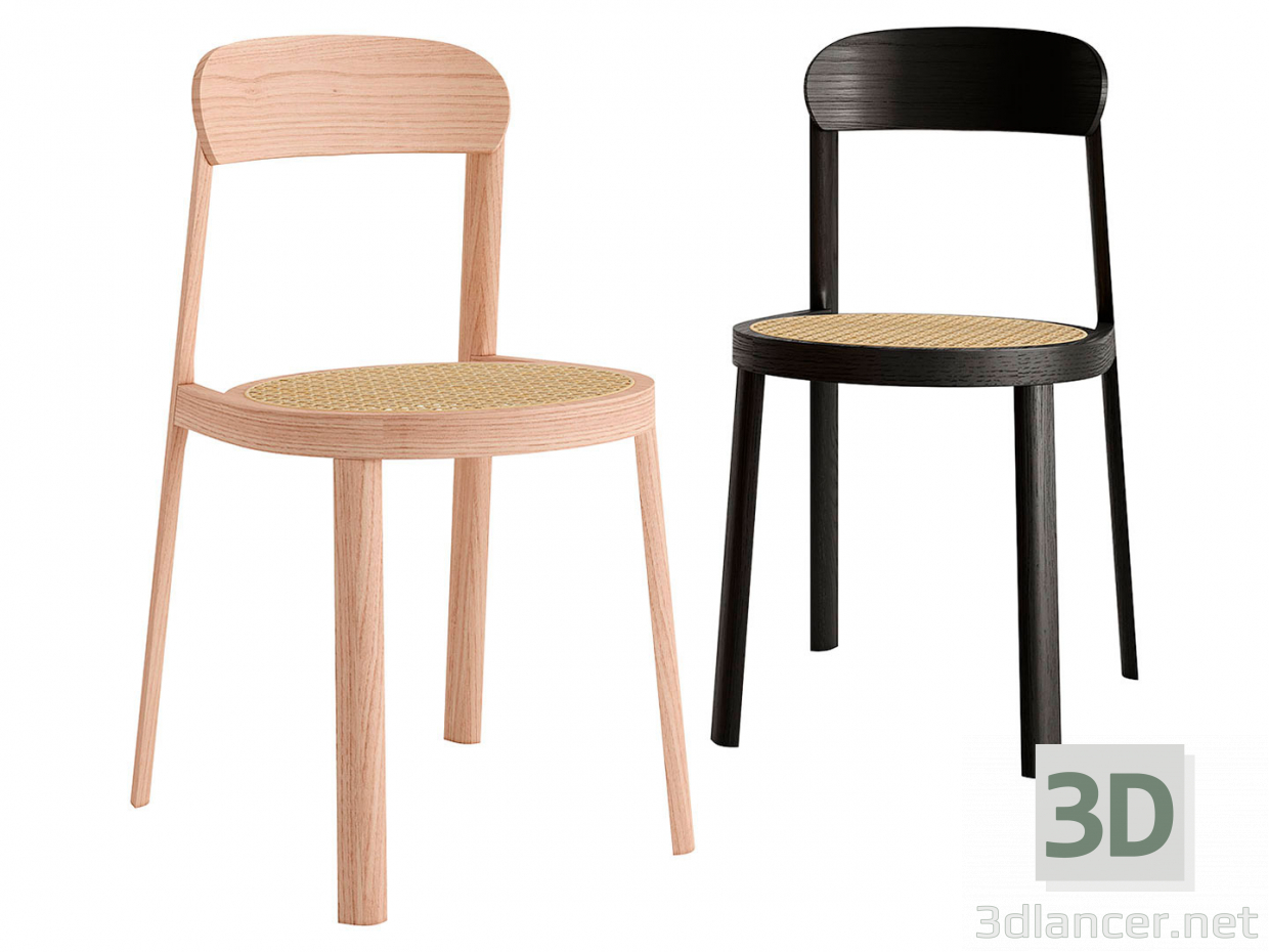 3d Brulla Chair by Miniforms model buy - render