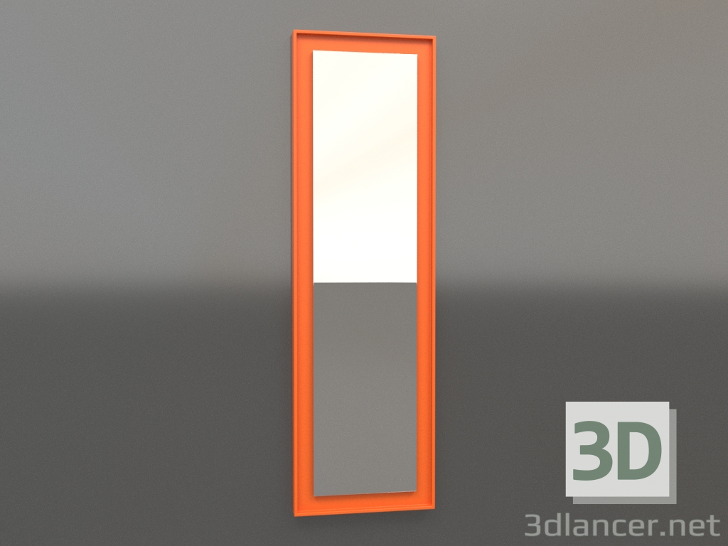 3d модель Дзеркало ZL 18 (450x1500, luminous bright orange) – превью