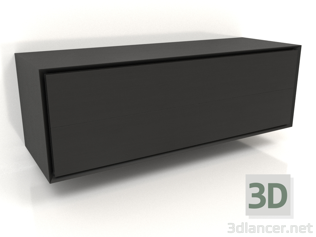 Modelo 3d Armário TM 011 (1200x400x400, madeira preta) - preview