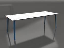 Table à manger 220 (Gris bleu)