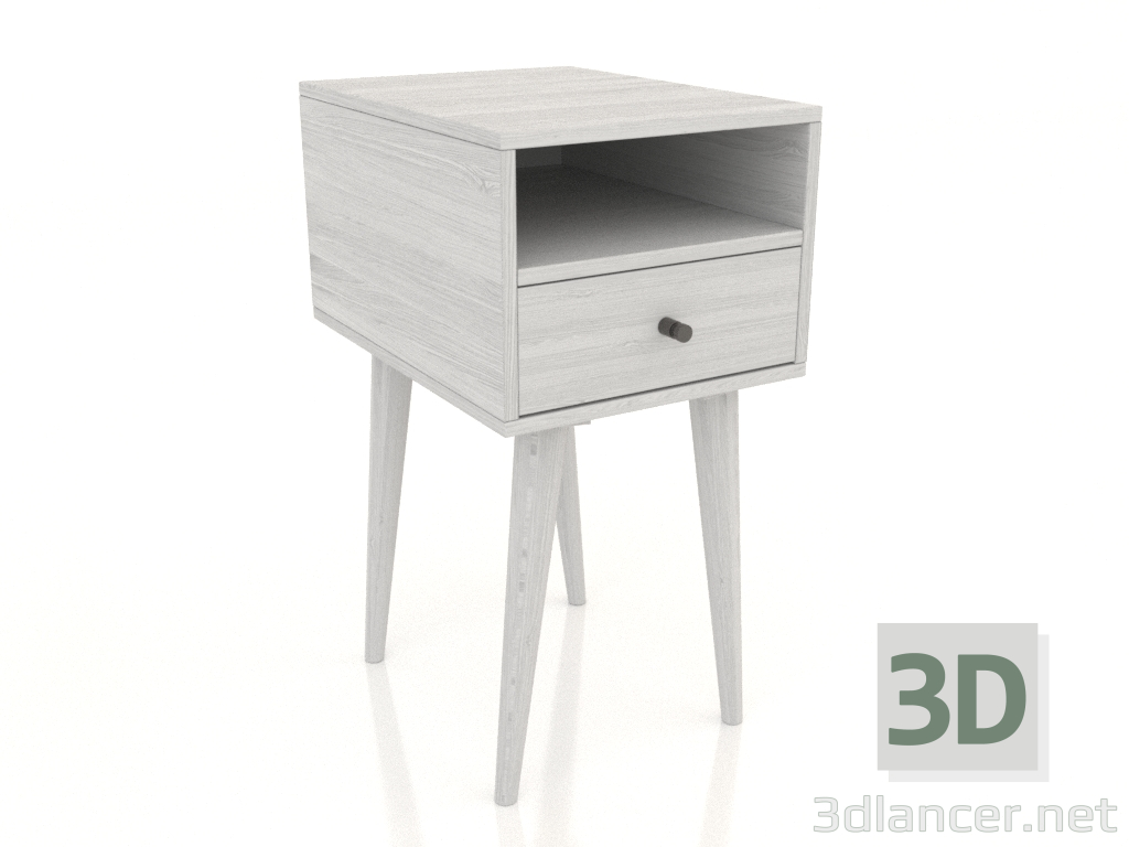 3d model Mesilla de noche MINI 300x400 mm (blanco RAL 9010) - vista previa