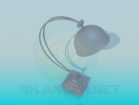 3D Modell Tisch-Lampe - Vorschau