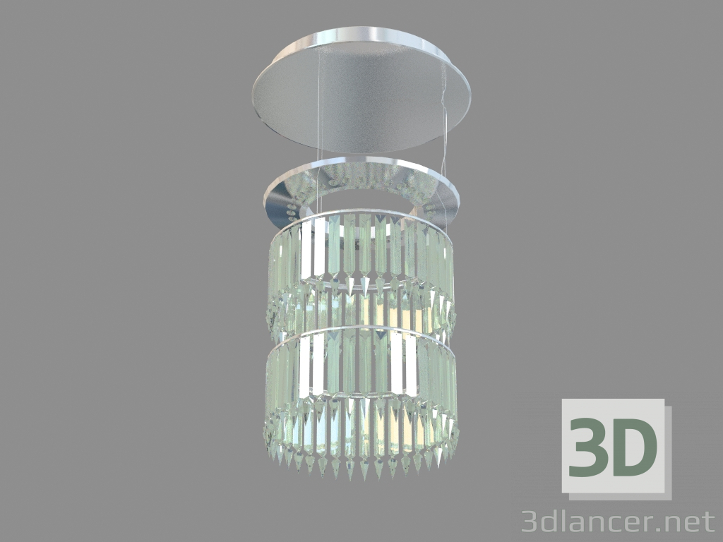 3d model Люстра Señora Crinoline Lustre Comete CEI 2 rangs - vista previa