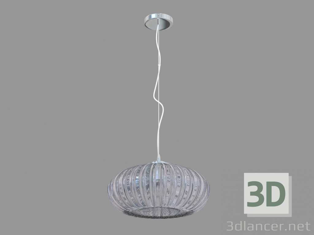 3d model cristal de la lámpara colgante (1violet S110244) - vista previa