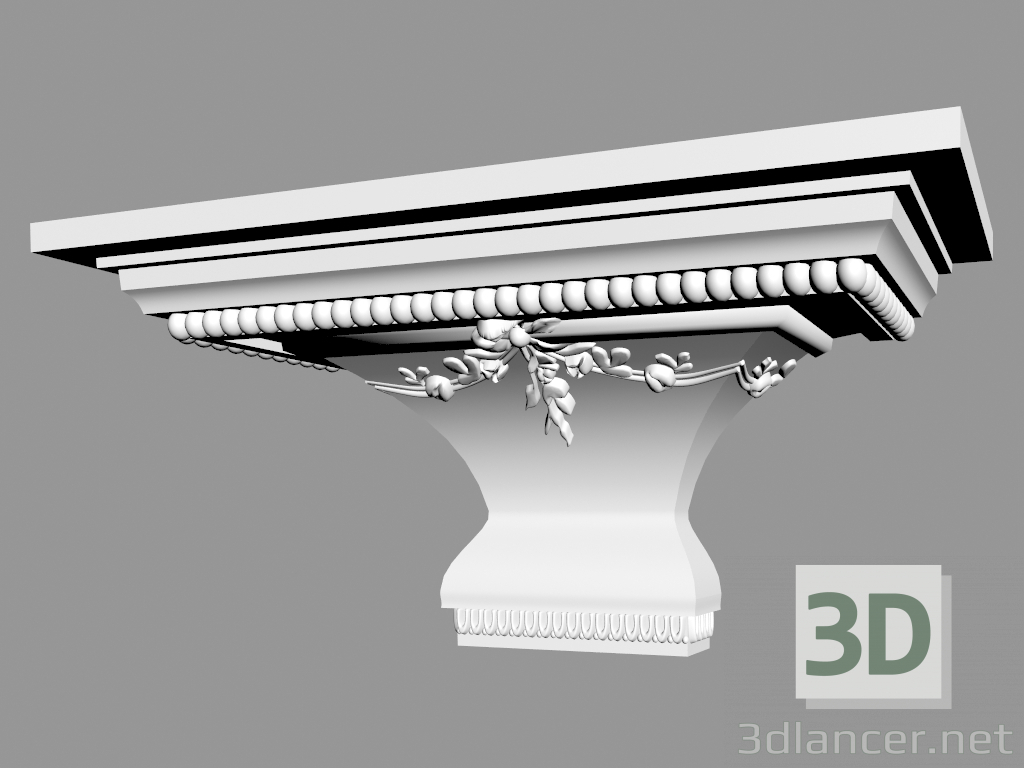 3d model Estante A100-18 - vista previa