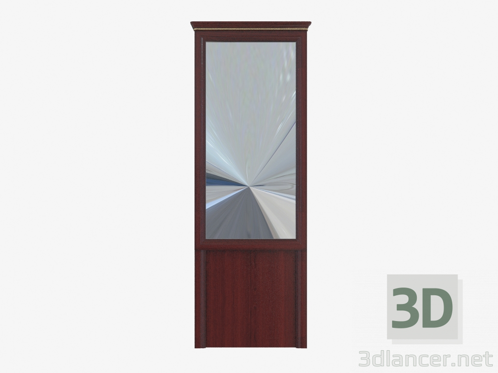 3d model Hinged mirror for the hallway (760x2167x38) - preview