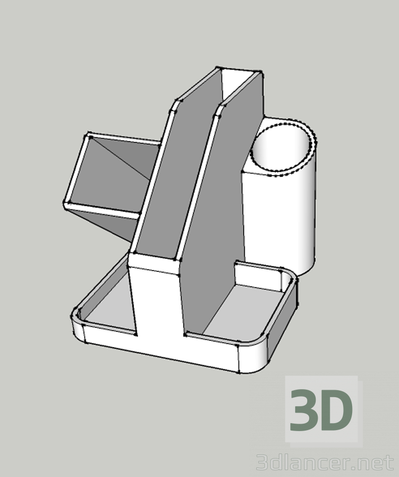 3d model Organizador - vista previa