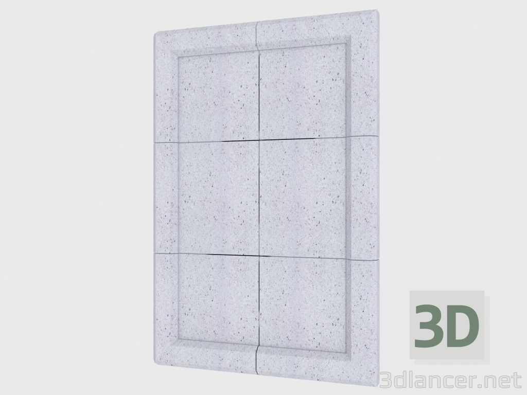 Modelo 3d Painel (FF70D) - preview