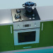 3d model Juego de cocina - vista previa