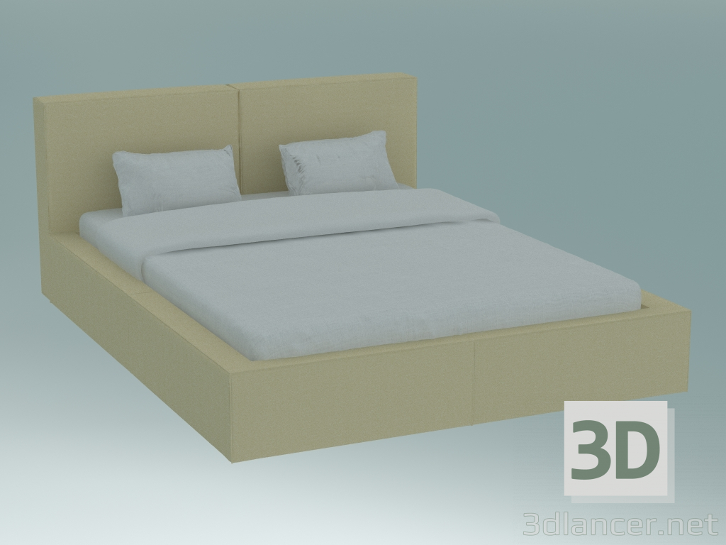 3D Modell Doppelbett Concord - Vorschau