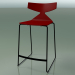 modèle 3D Tabouret de bar empilable 3703 (rouge, V39) - preview