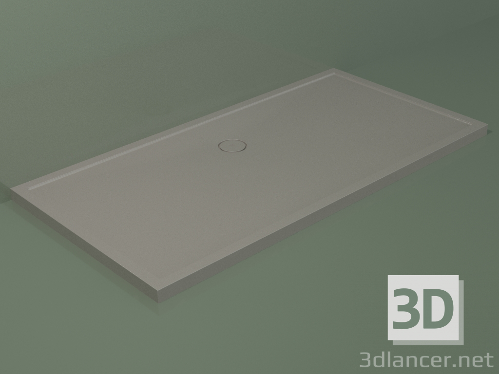 3d model Shower tray Medio (30UM0145, Clay C37, 200x100 cm) - preview