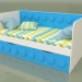 modello 3D Divano letto per bambini con 2 cassetti (Topazio) - anteprima