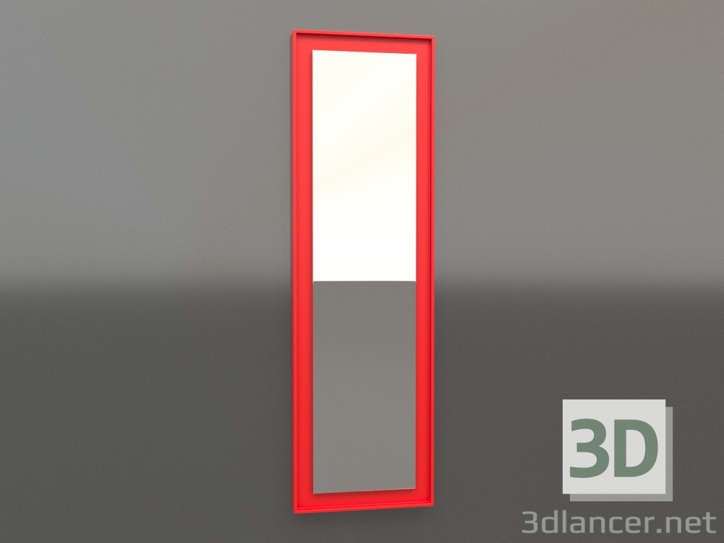 3d model Espejo ZL 18 (450x1500, naranja luminoso) - vista previa