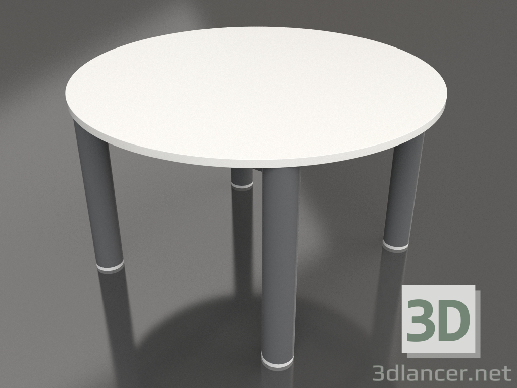 Modelo 3d Mesa de centro D 60 (Antracite, DEKTON Zenith) - preview