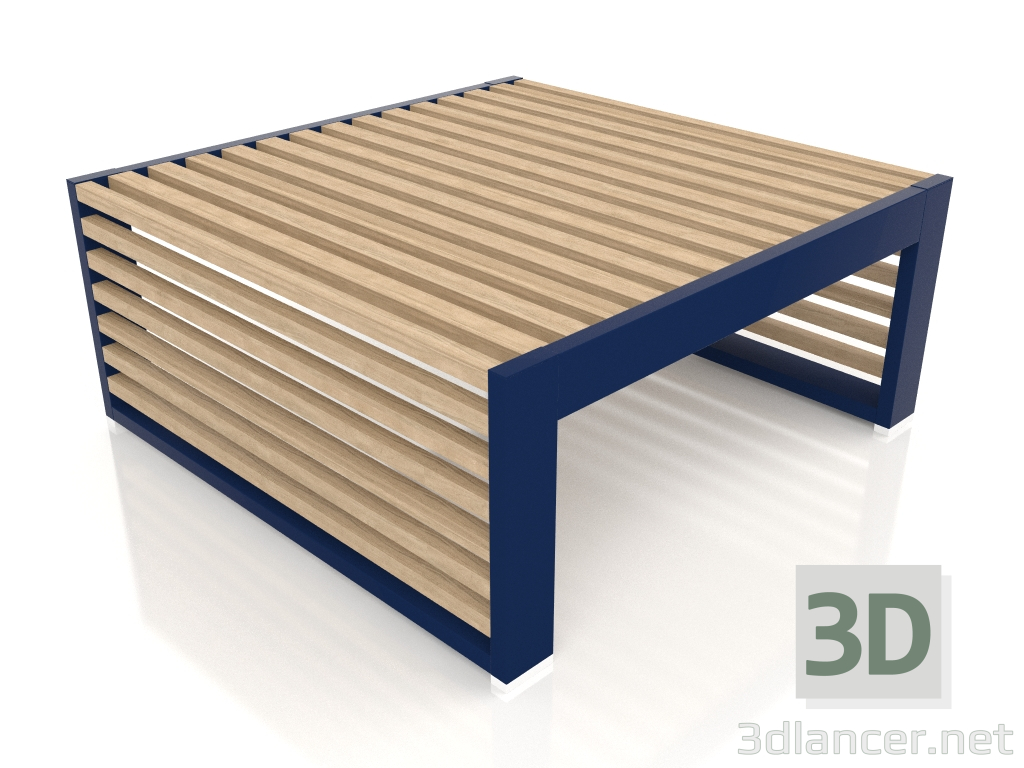 Modelo 3d Mesa lateral (azul noite) - preview