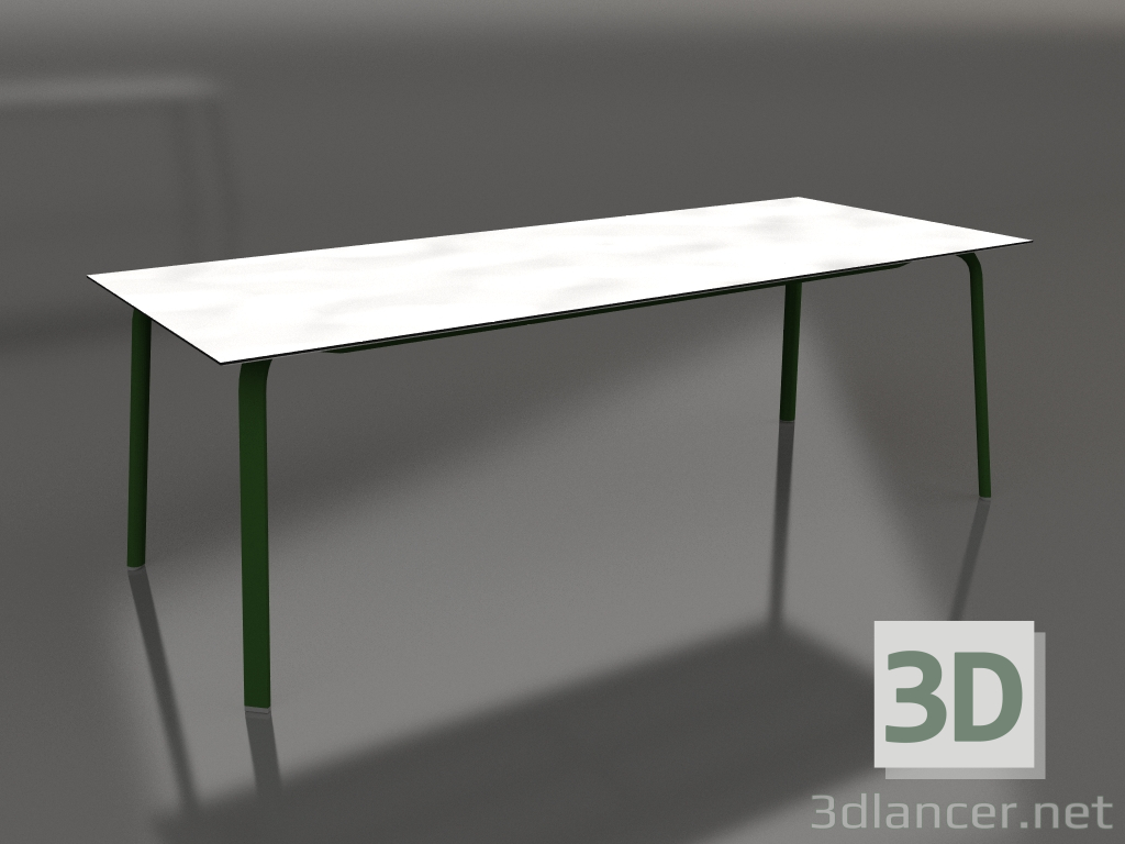 3d model Dining table 220 (Bottle green) - preview