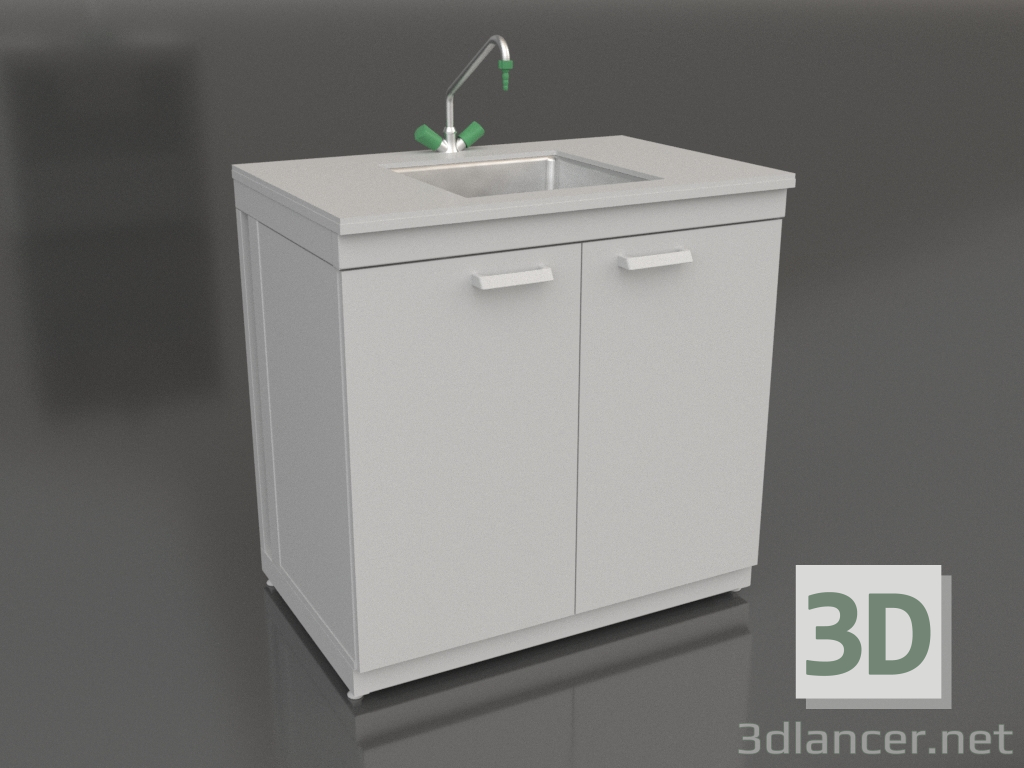 3d model Mesa de fregadero 900 SMS-D aglomerado - vista previa 3d model Mesa de fregadero 900 SMS-D aglomerado - vista previa