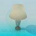 3D Modell Tisch-Lampe - Vorschau