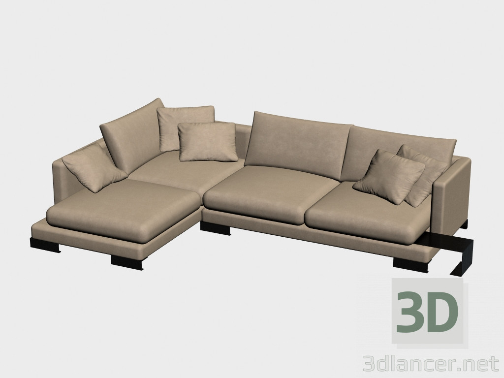 3D Modell Modular Sofa (Winkel-) Lancaster - Vorschau