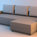 3d Corner sofa Toronto model buy - render