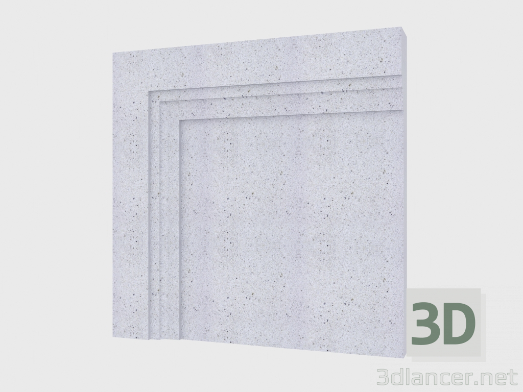 modello 3D Pannello (FF70E) - anteprima