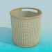 Modelo 3d Cesta - preview