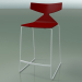 3d model Stackable Bar Stool 3703 (Red, V12) - preview