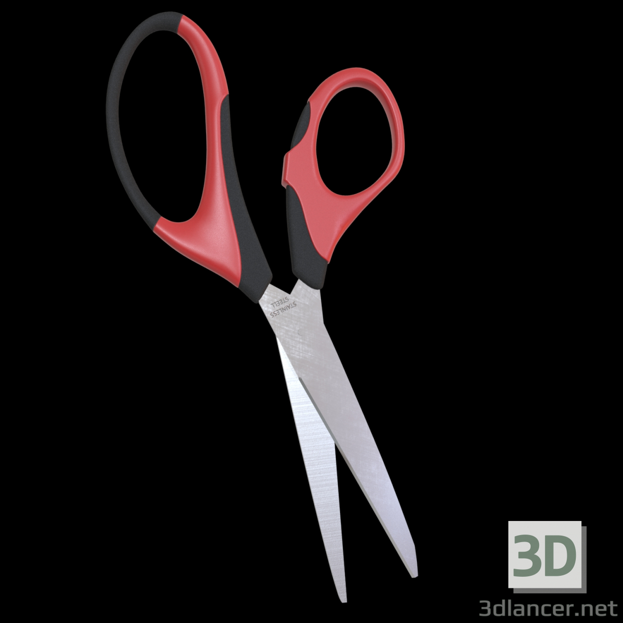 3d Berlingo Comfort scissors model buy - render