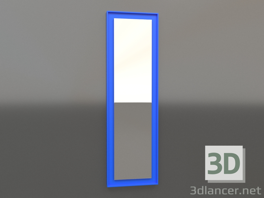 3d модель Зеркало ZL 18 (450x1500, blue) – превью