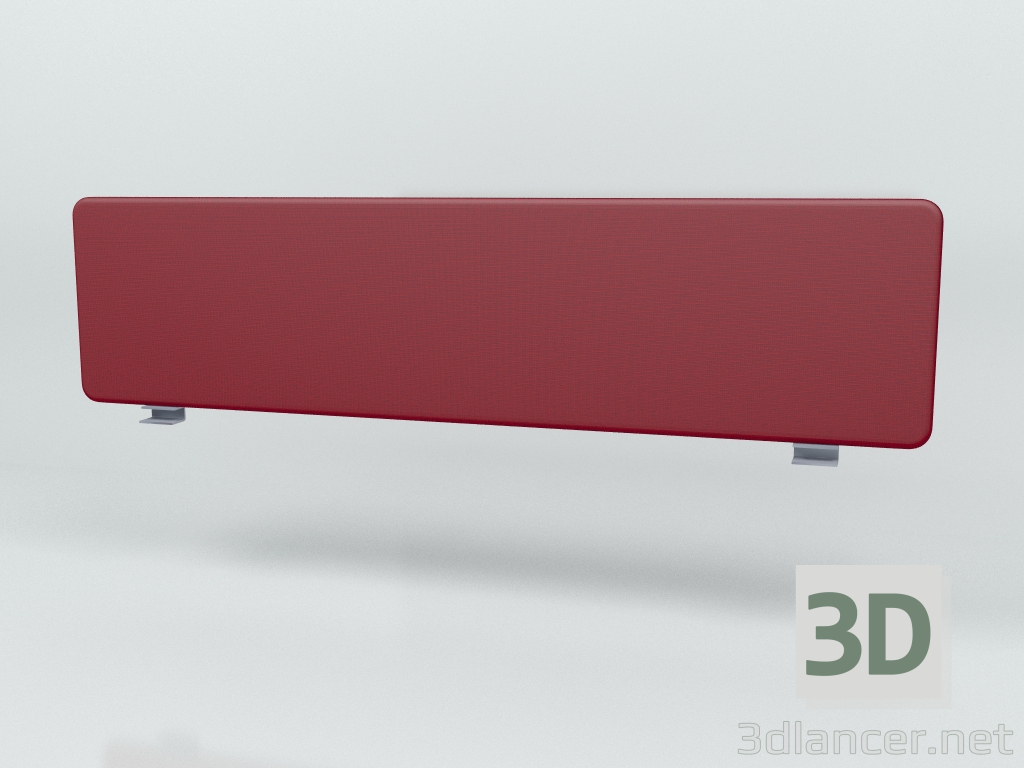 3d модель Акустический экран Desk Single Sonic ZUS60 (1990x500) – превью