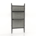 3d model Panel Set high 2 shelves L90 - preview