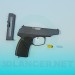 3d model Pistol, gun - preview