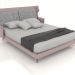 modello 3D Letto matrimoniale LANDO 1600 (A2288) - anteprima