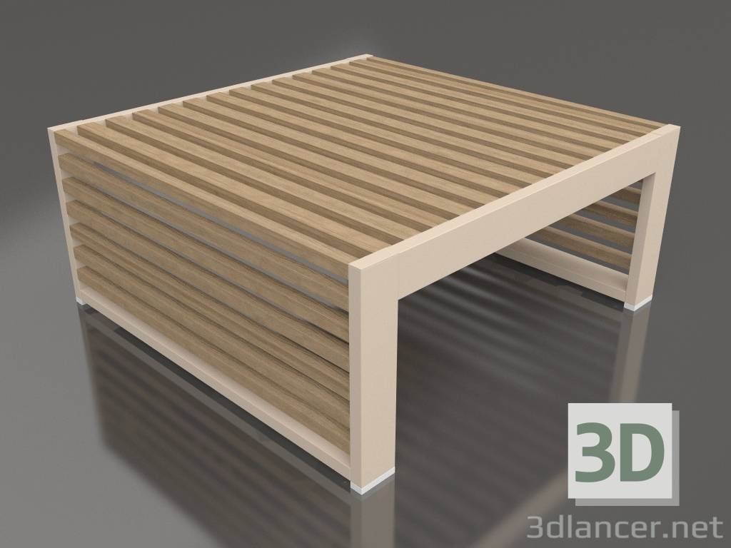 modèle 3D Table d'appoint (Sable) - preview