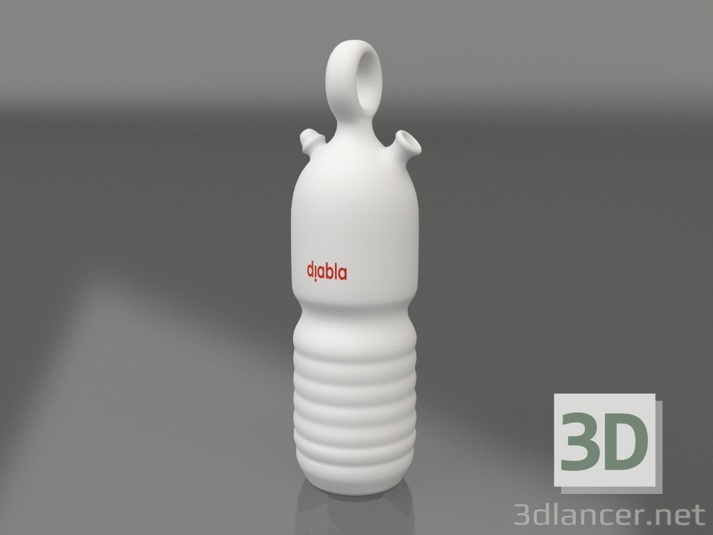 3d model Jarra (gris) - vista previa