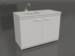 Mesa de fregadero 1200 SMS-D aglomerado