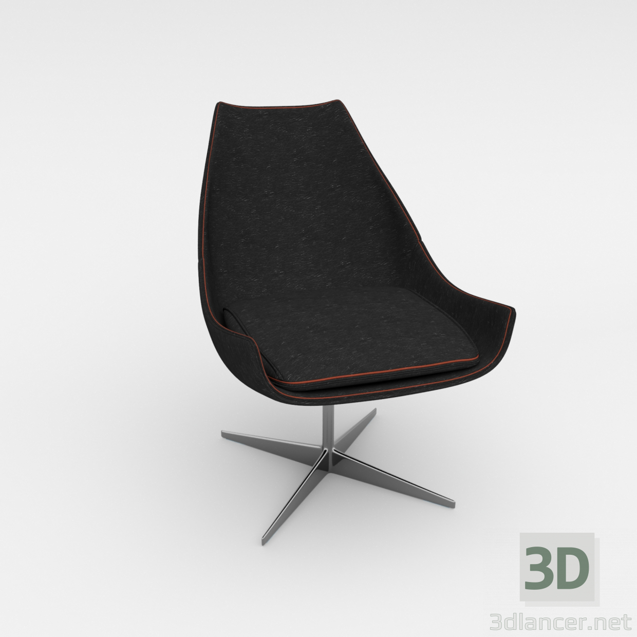 modello 3D di Poltrona Desiree Ego comprare - rendering