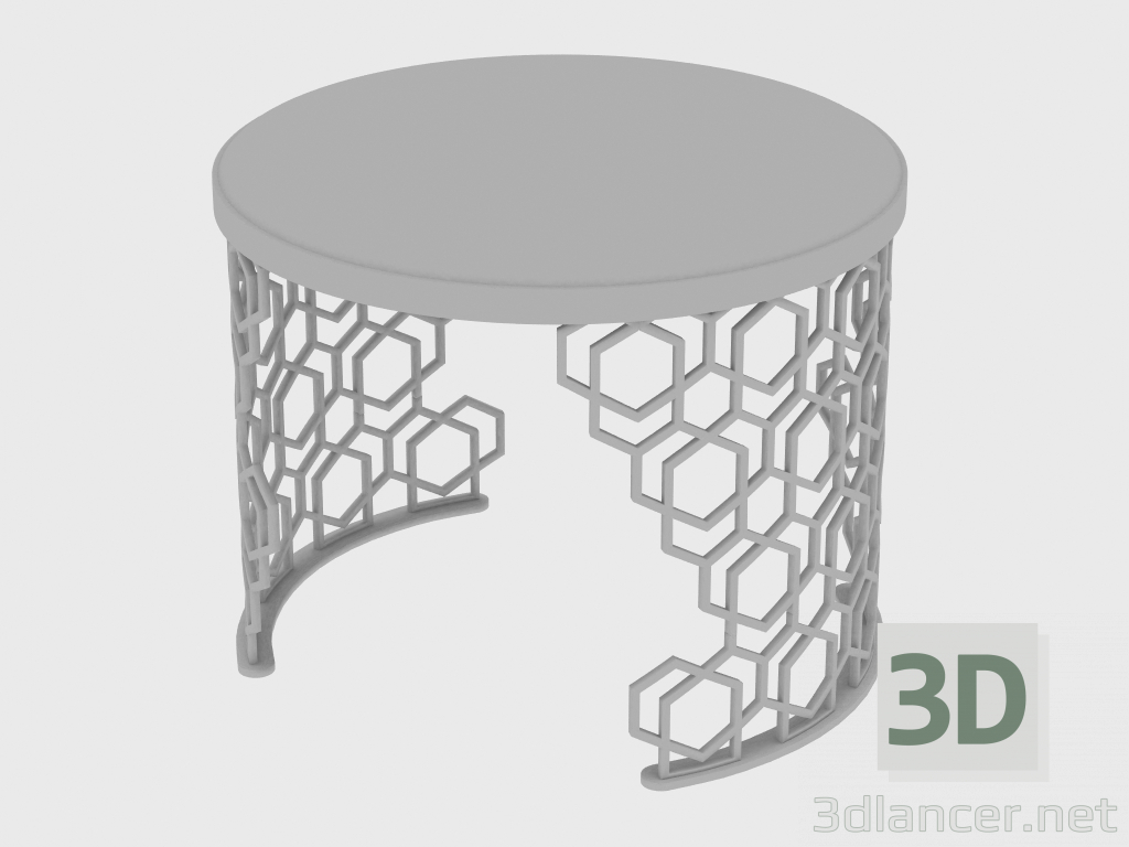 3D modeli Sehpa MANFRED KÜÇÜK MASA (d80xh63) - önizleme