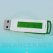 modello 3D Unità flash USB - anteprima
