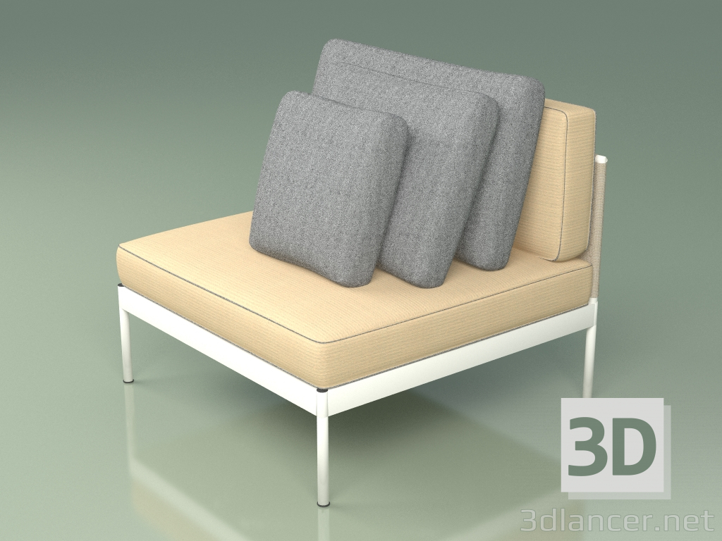 3D Modell Modulares Sofa (350 + 330, Option 2) - Vorschau